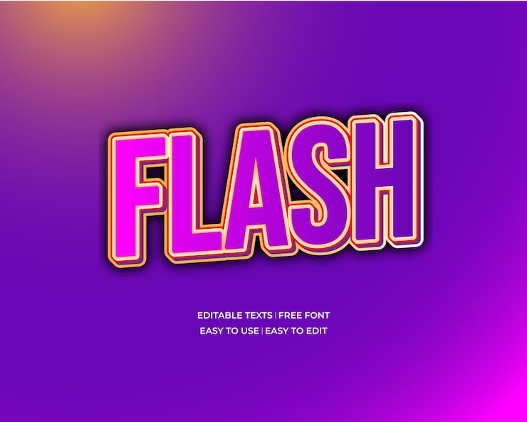 vector realistic racing text effect