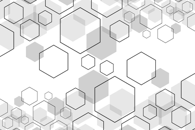 Vector vector sci fi hexagonal futuristic pattern, innovation future technology background,