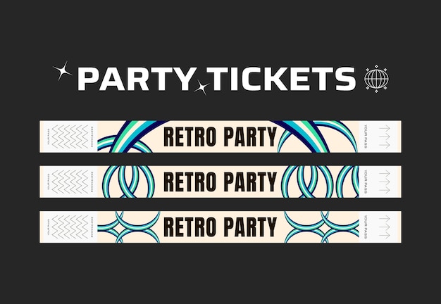 Vector a vector set of control bracelets