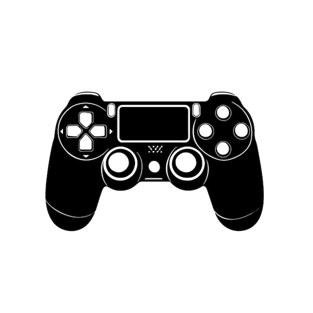 Vector vector silhouette of a video game