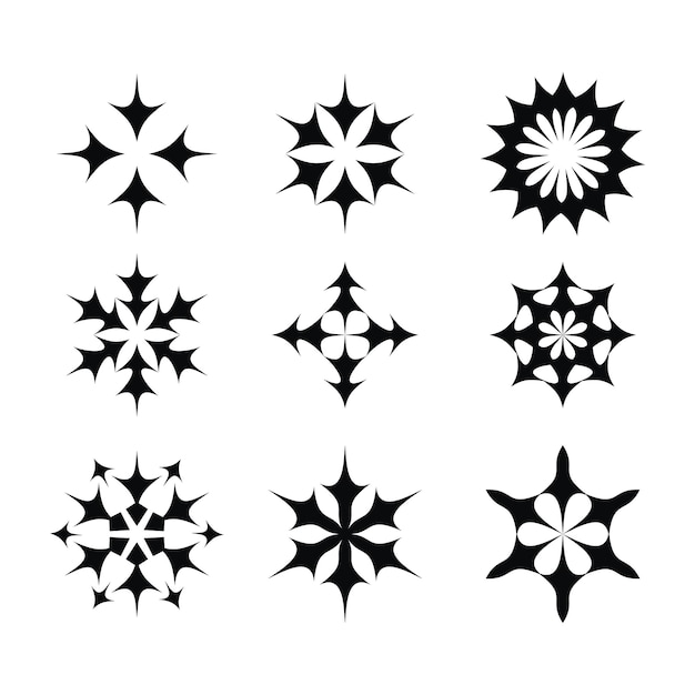 Vector vector streetwear graphic elements