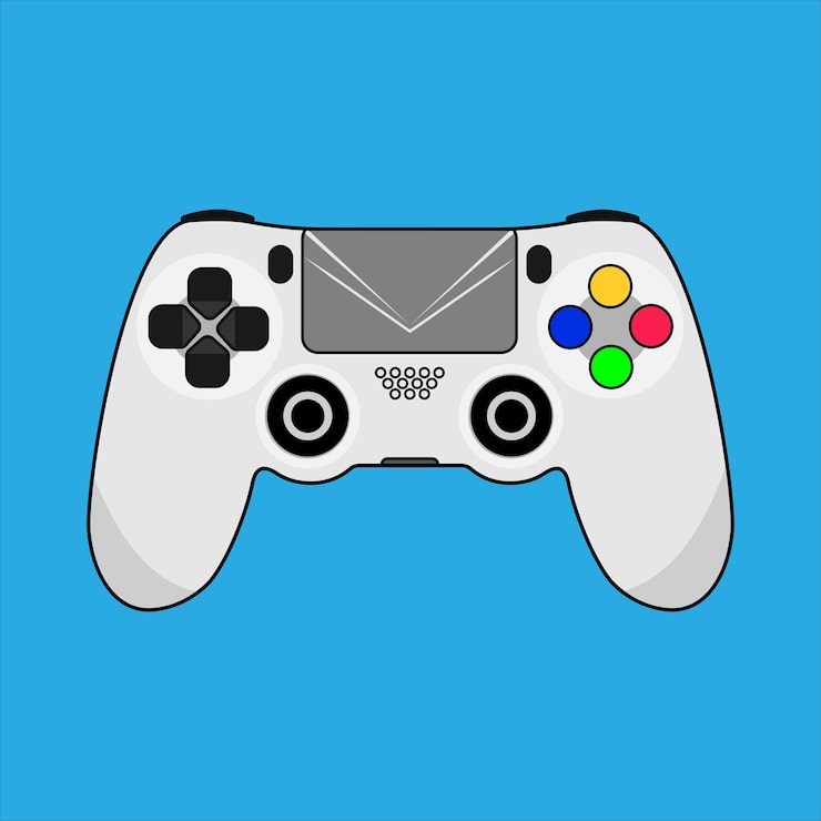 Video Gaming Controller Vector Icon