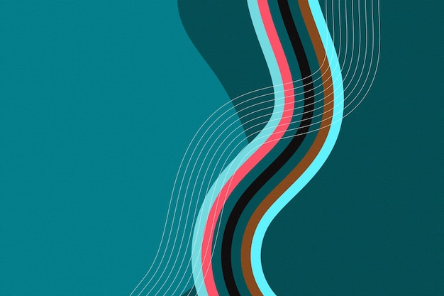 Vector vintage background with strip lines