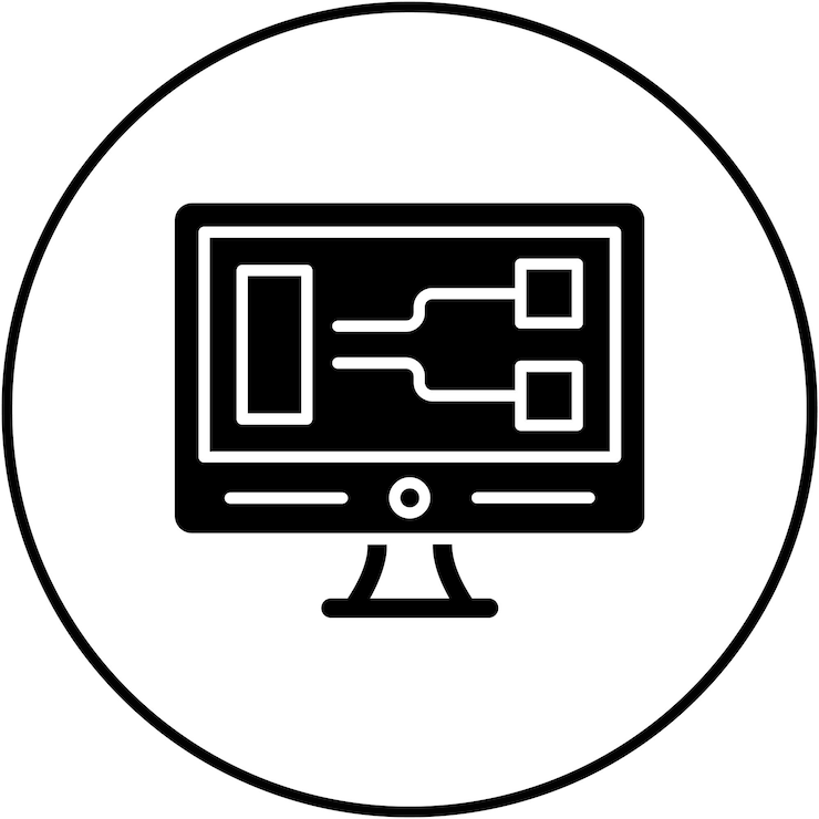 Visual Programming icon vector image Can be used for No Code