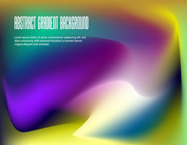 Vector vivid blurred smug . gradient colorful wallpaper background