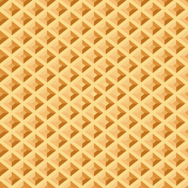 Waffle Seamless Pattern