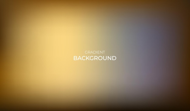 Vector warm golden gradient abstract background