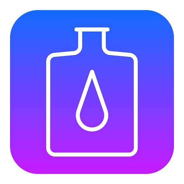 Vector water canteen vector icons