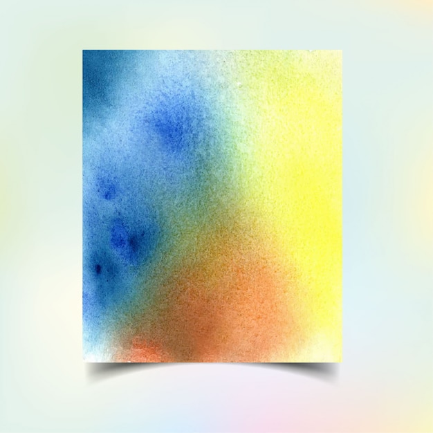 Vector water color background