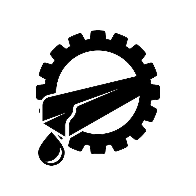 Vector water gutters icon logo vector design template