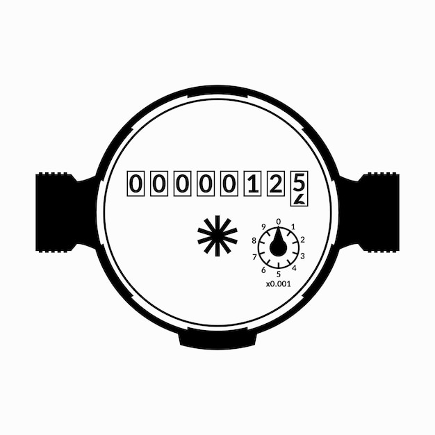 Vector water meter