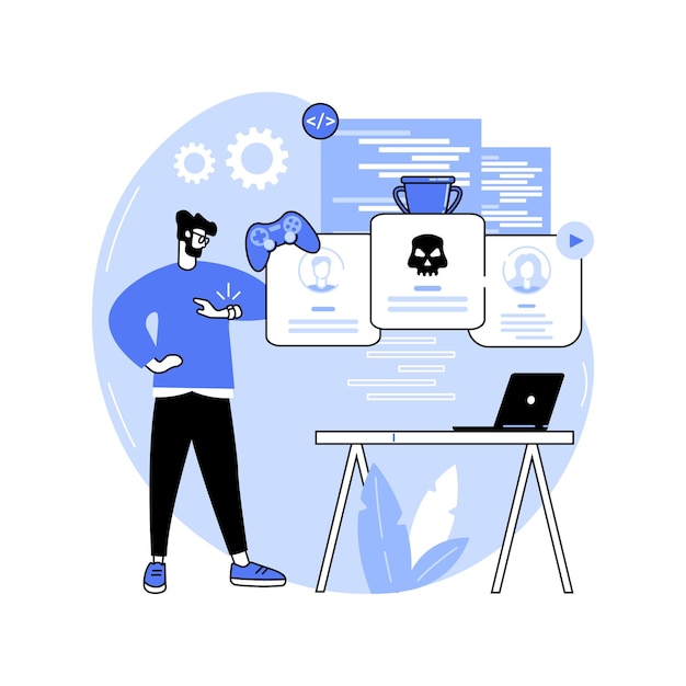 Vector wearable app development isolated cartoon vector illustrations