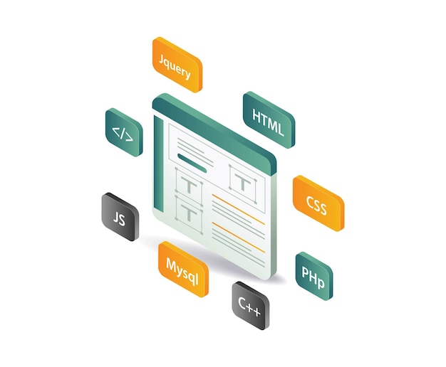 Vector web application development programming language