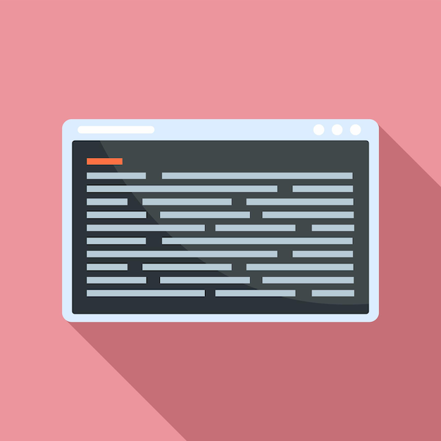 Vector web page testing software icon flat illustration of web page testing software vector icon for web design