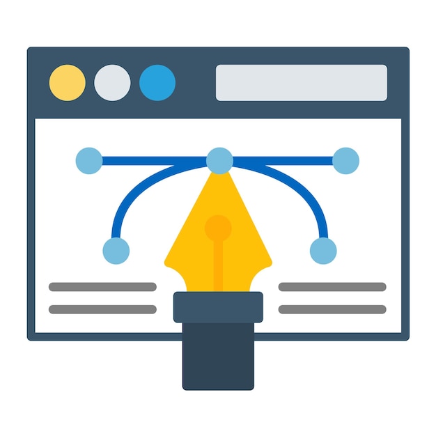 Vector web vector design vector illustration style