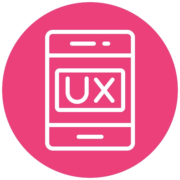 Vector website ux icon