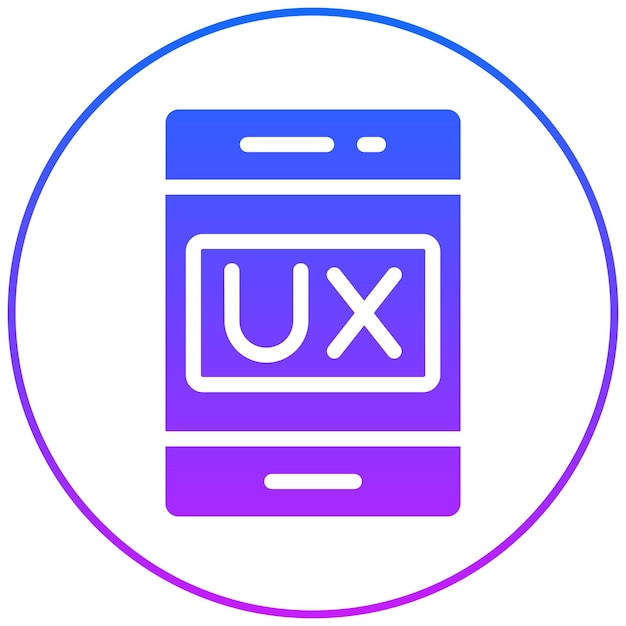 Vector website ux icon