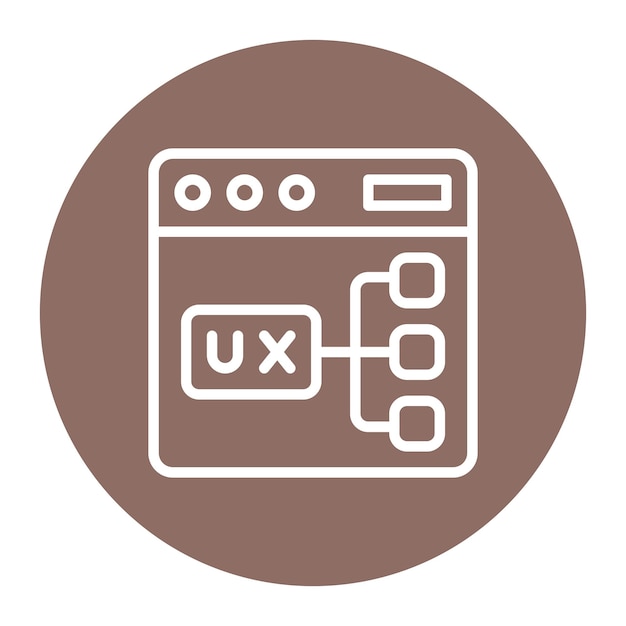 Vector website ux vector illustration