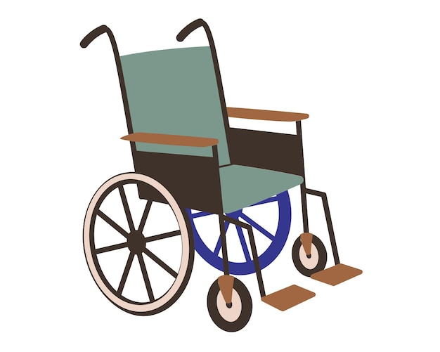 Vector wheelchair icon isometric of wheelchair vector icon for web design isolated on white background