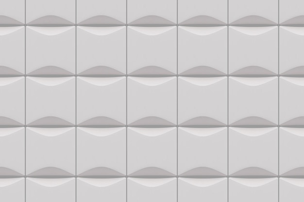 Vector white acoustic sound proof soft foam seamless pattern