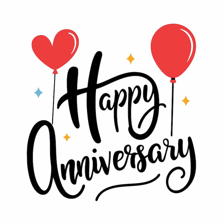 Vector a white background with red balloons and a black and yellow heart