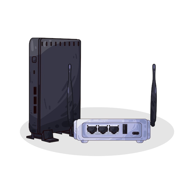 Vector wifi router