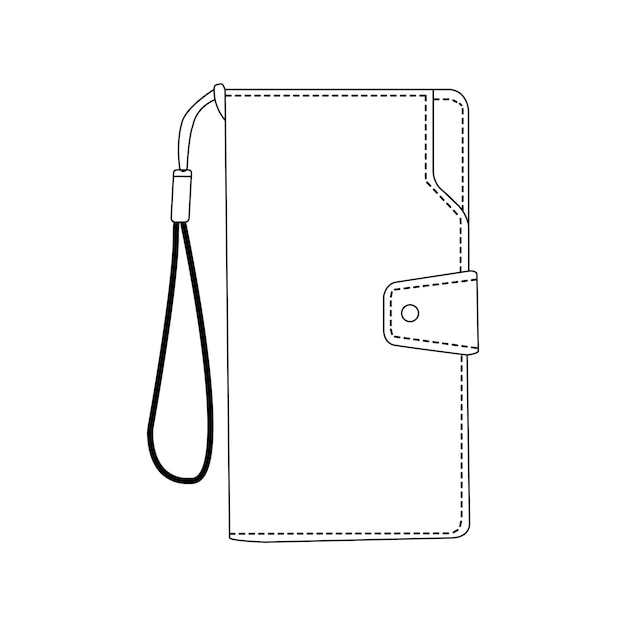 Vector womens wallet icon