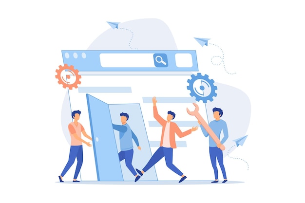 Vector word cloud software related items digital communication formats floss open source software unified