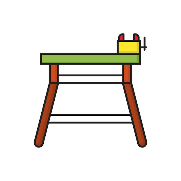 Vector workbench icon vector design templates simple and modern isolated on white background