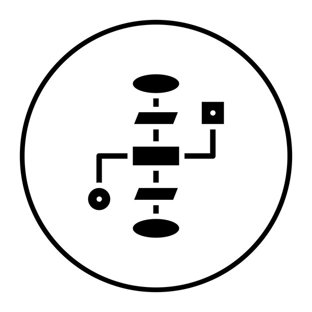 Vector workflow vector illustration