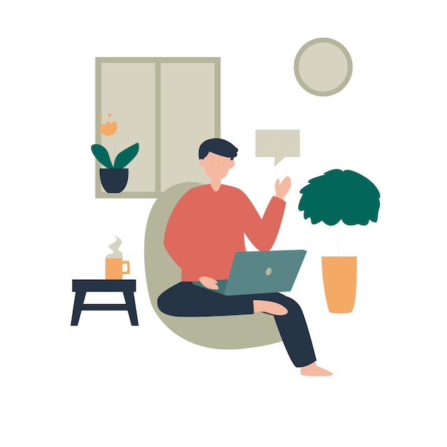 Vector working from home